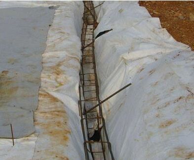 防水板錨釘溝圖片